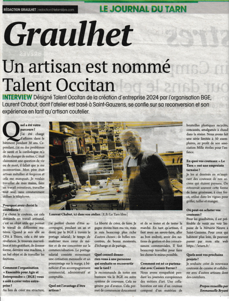 Nommé Talent Occitan 2024 Nommé Talent Occitan