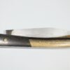Couteau Le Tarn Ebène Royal et mitres en carbone Gold fiber visserrie or 1