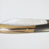 Couteau Le Tarn Ebène Royal et mitres en carbone Gold fiber visserrie or 2