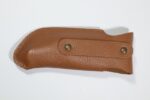 étui ceinture marron couteau pliant
