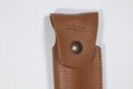étui ceinture marron couteau pliant