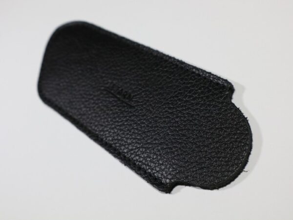 etui poche cuir noir