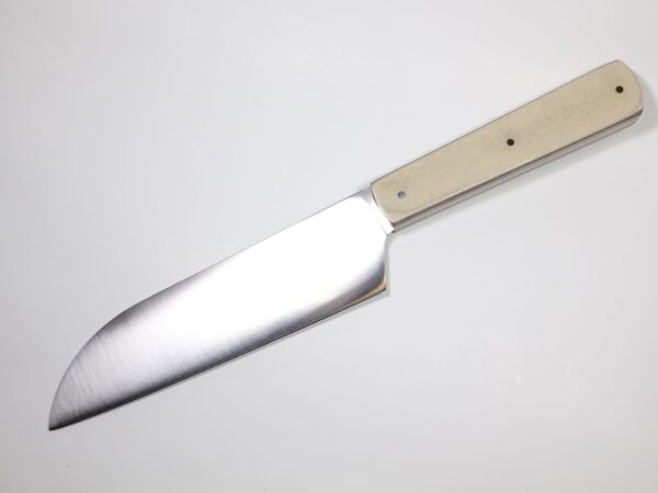 Le Tarn chef Santoku paper stone beige et marron