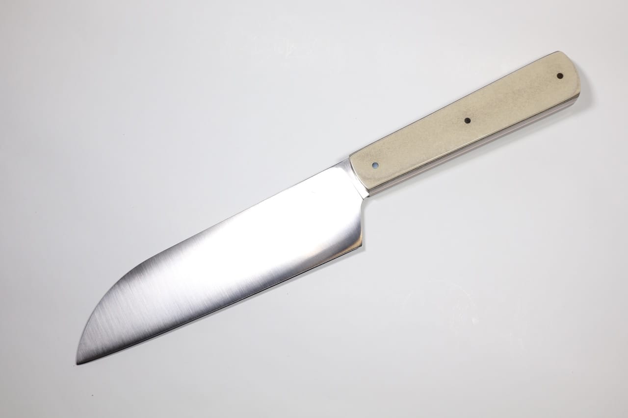 Le Tarn chef Santoku paper stone beige et marron 1 Le Tarn chef Santoku paper stone beige et marron