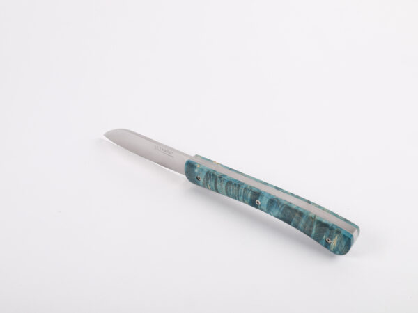 couteau pliant érable ondé stabilisé
